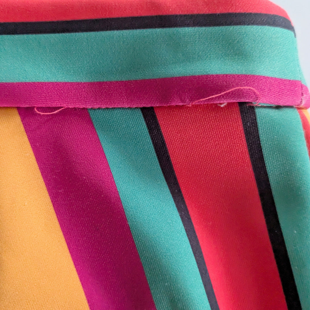 A Calin for Flying Tomato Striped Pants Size Medium