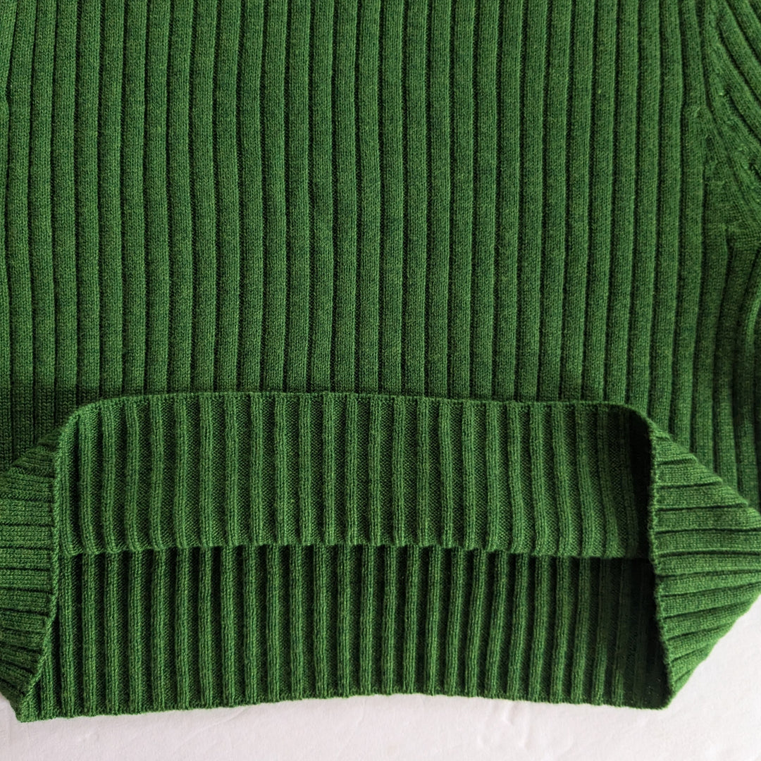 STAUD Lilou Ribbed Knit Sweater Size Small