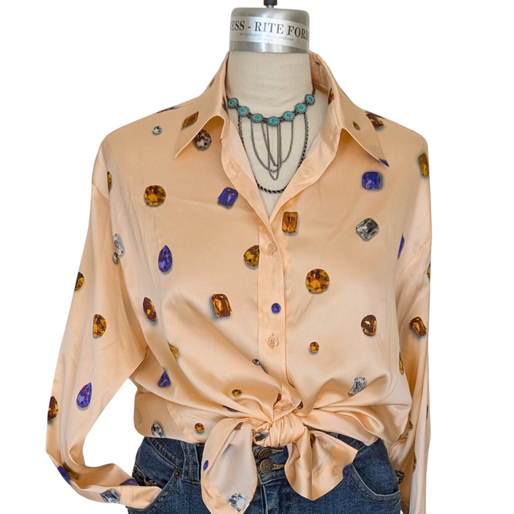 Sportmax by Max Mara Silk Blouse Size 8