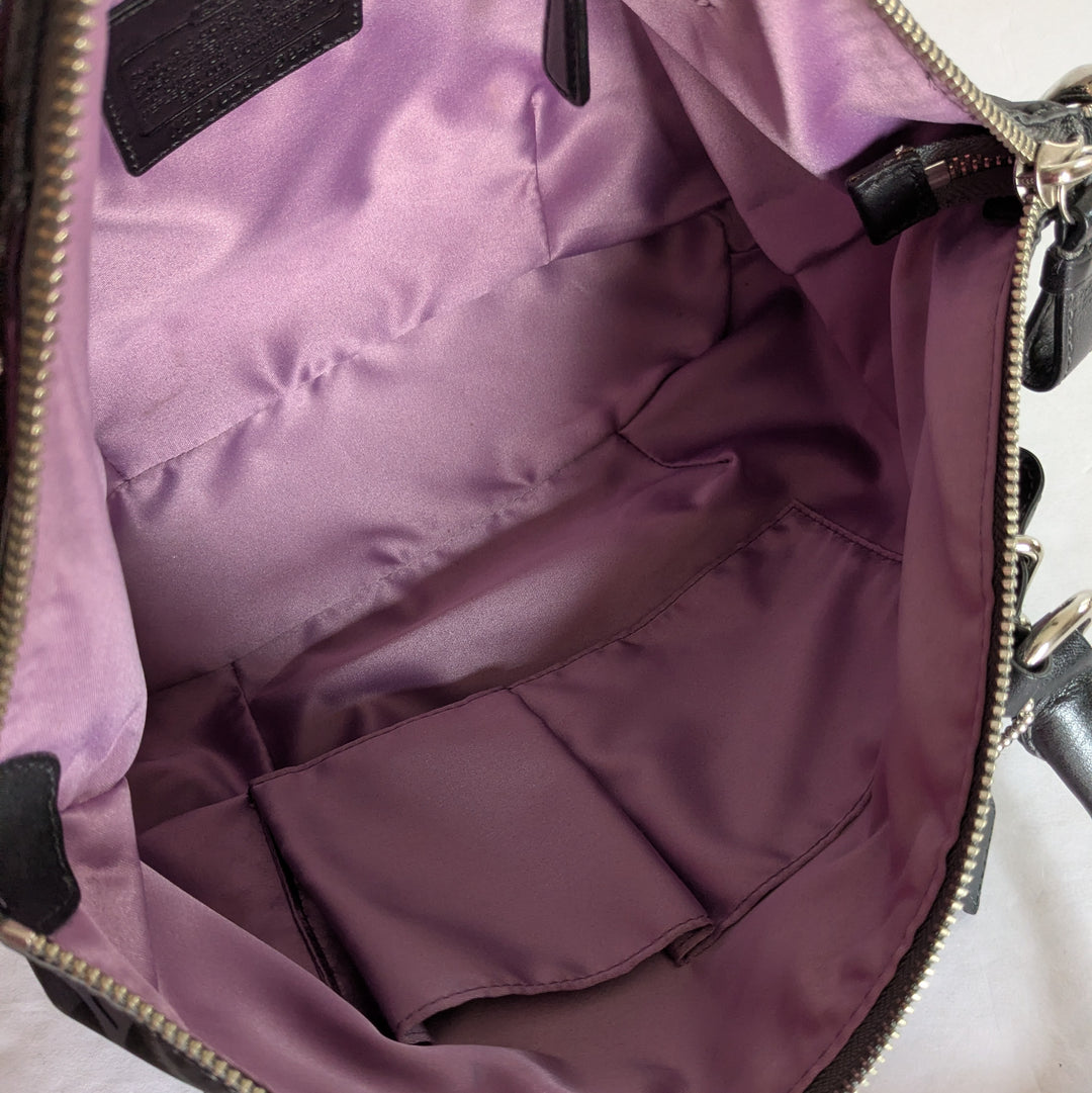 Coach Madison Sophia Sateen Nylon Satchel