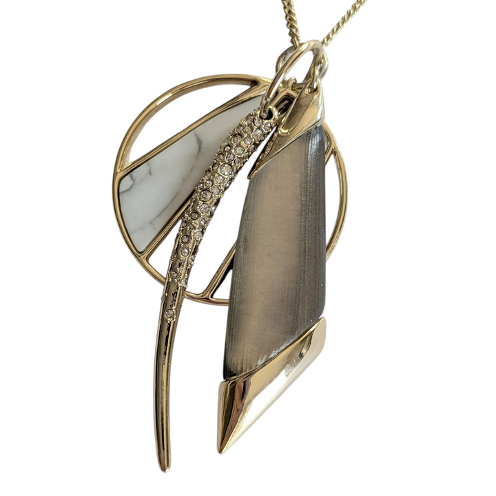 Alexis Bittar 3 Pendant Necklace