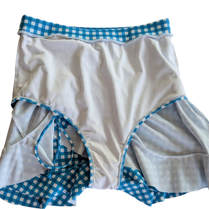 Blooming Jelly Gingham 2 Piece Swimsuit Size Medium