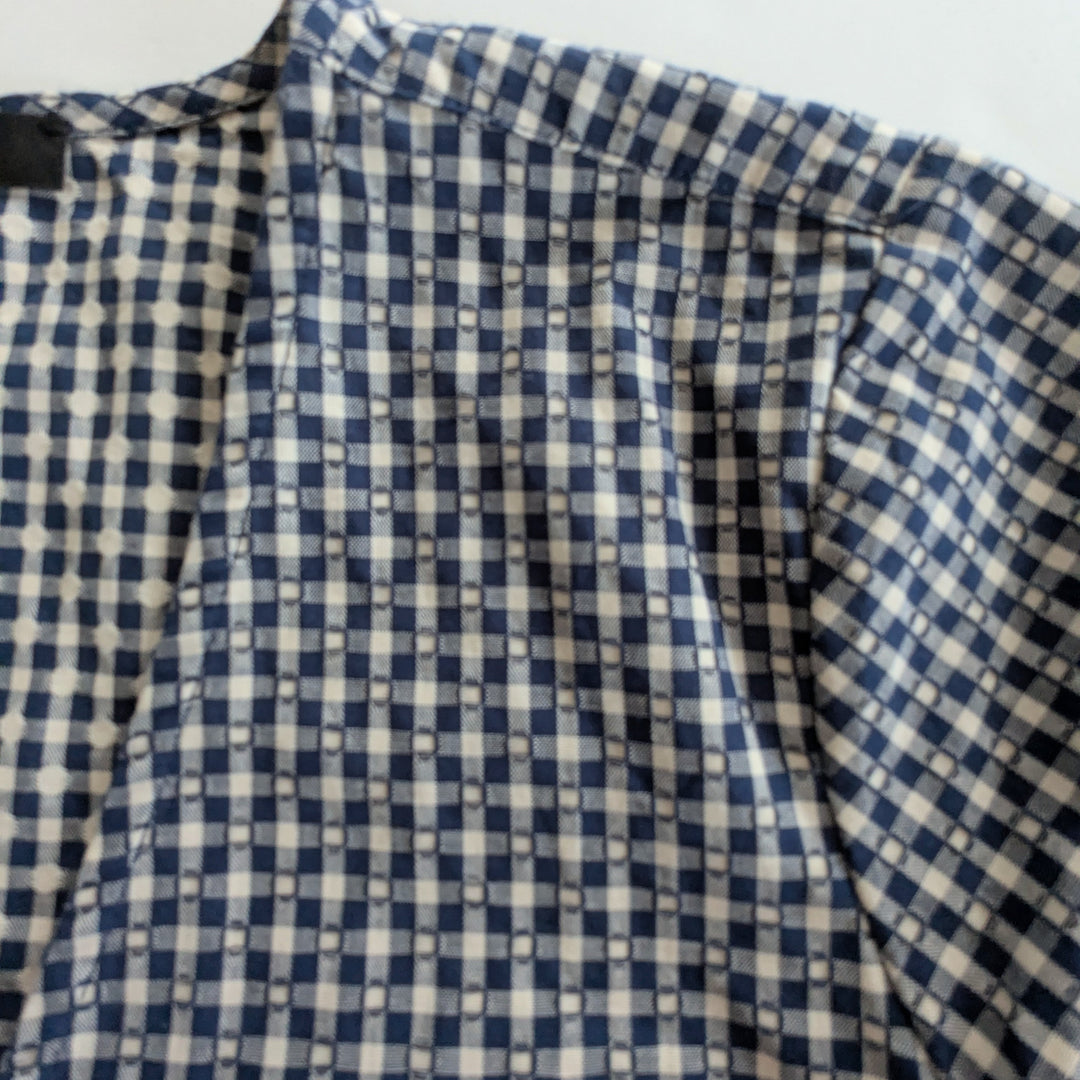Madewell Plaid Wrap Top Size XS
