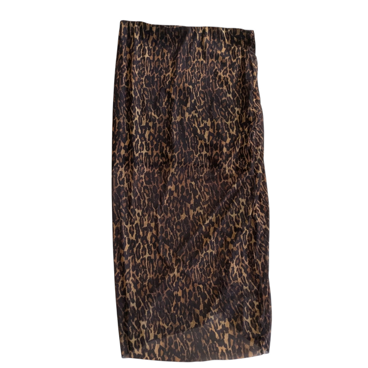 All Saints Nora Animal Print Skirt Size 10 NWT