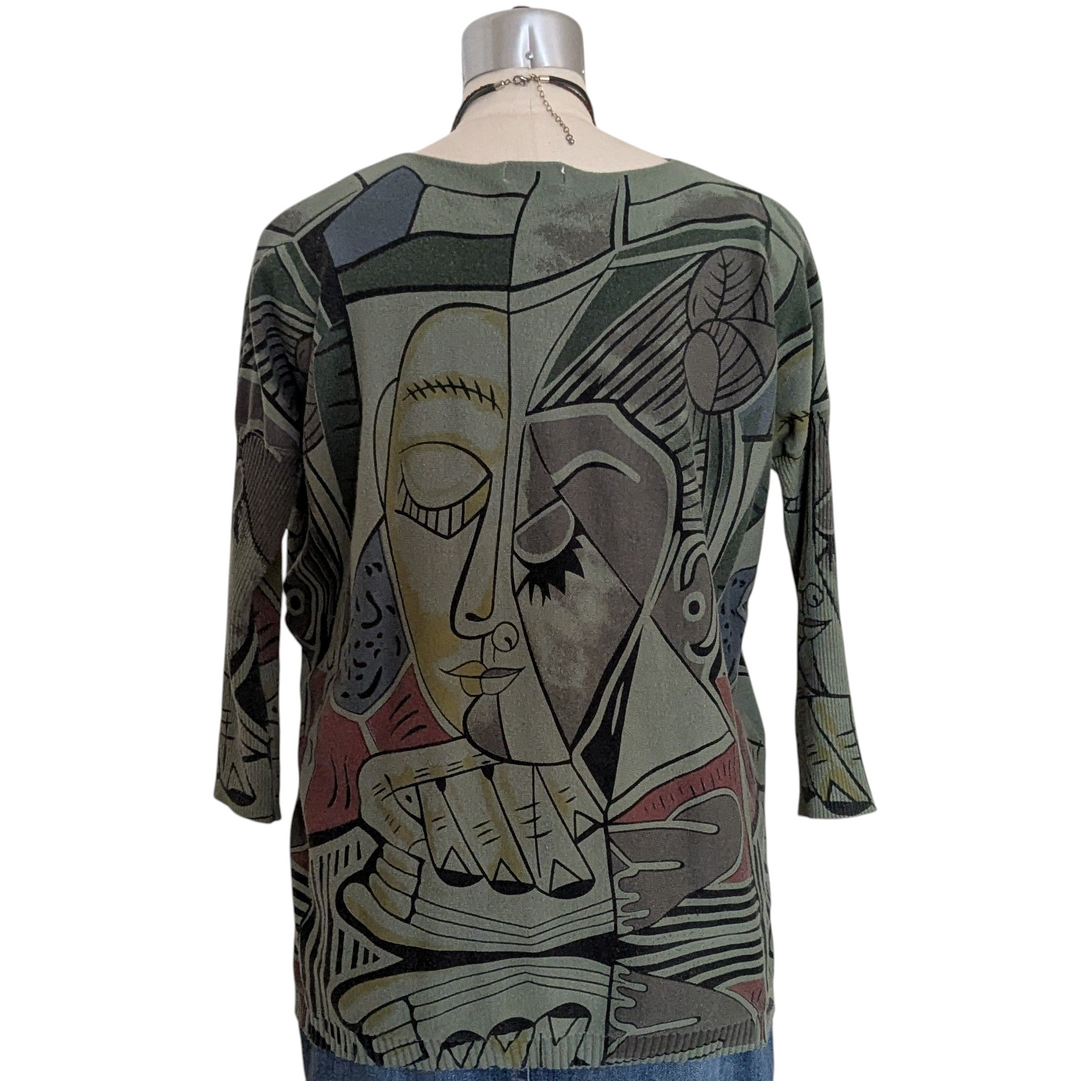 Ella Zhu Sweater Size Large