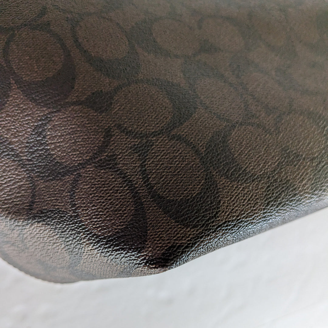 Coach Signature Logo City Tote