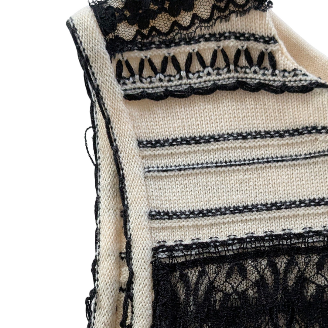 Nanette Lepore Embroidered Sweater Dress Size XS