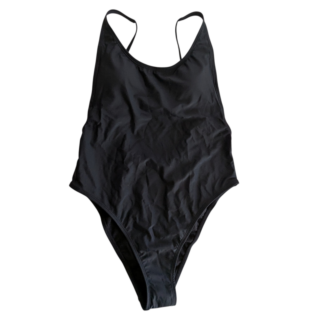 Xhilaration Black Tank Swimsuit Size Medium