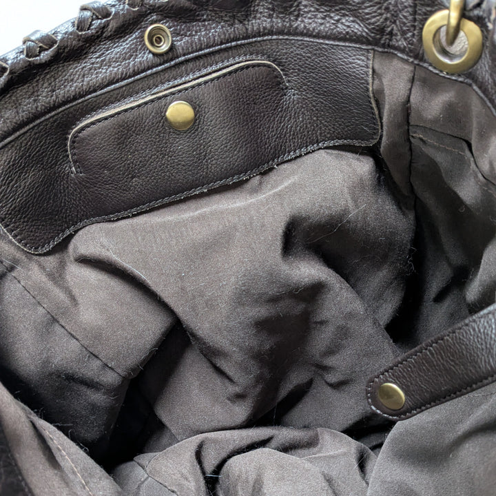 Sondra Roberts Faux Fur Hobo Bag