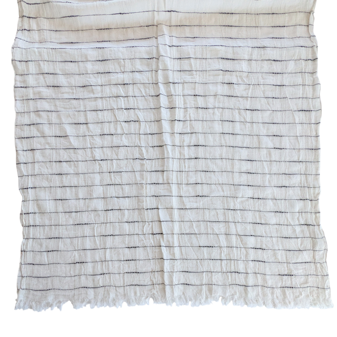 Eileen Fisher Cotton Scarf Wrap