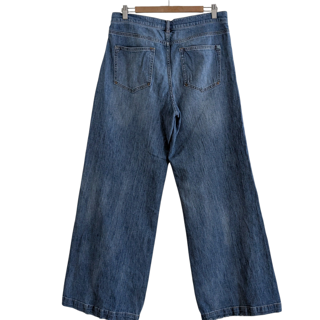 Anthropologie Pilcro Wide Leg Jeans Size 30