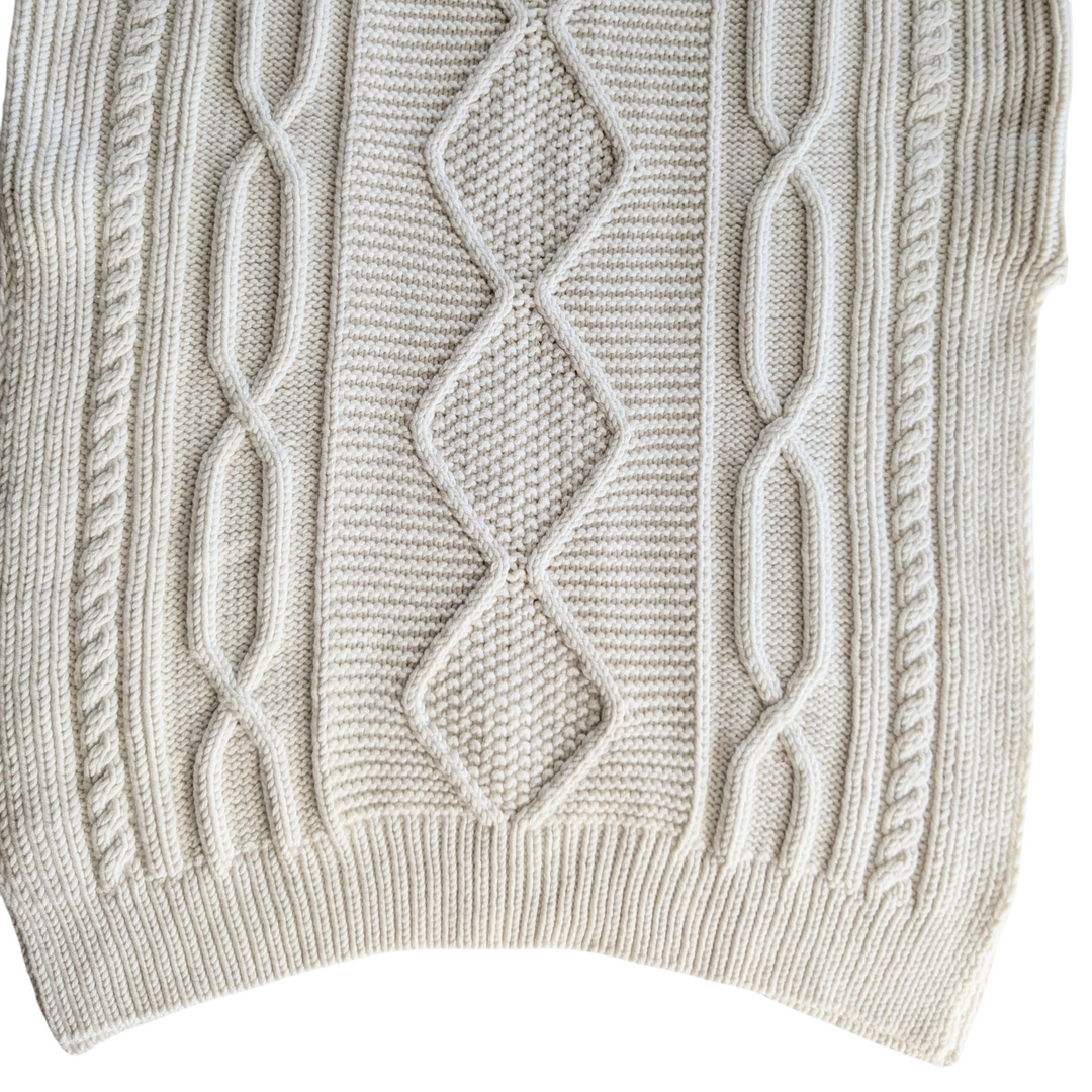 10 Crosby Derek Lam Cable Knit Tunic Sweater Size Large NWT