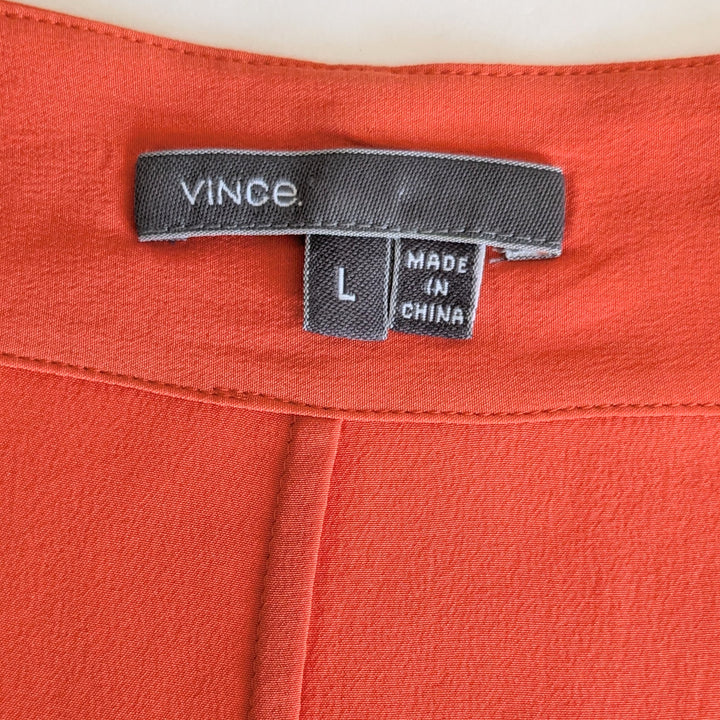 Vince Silk Tunic Dress Size Large