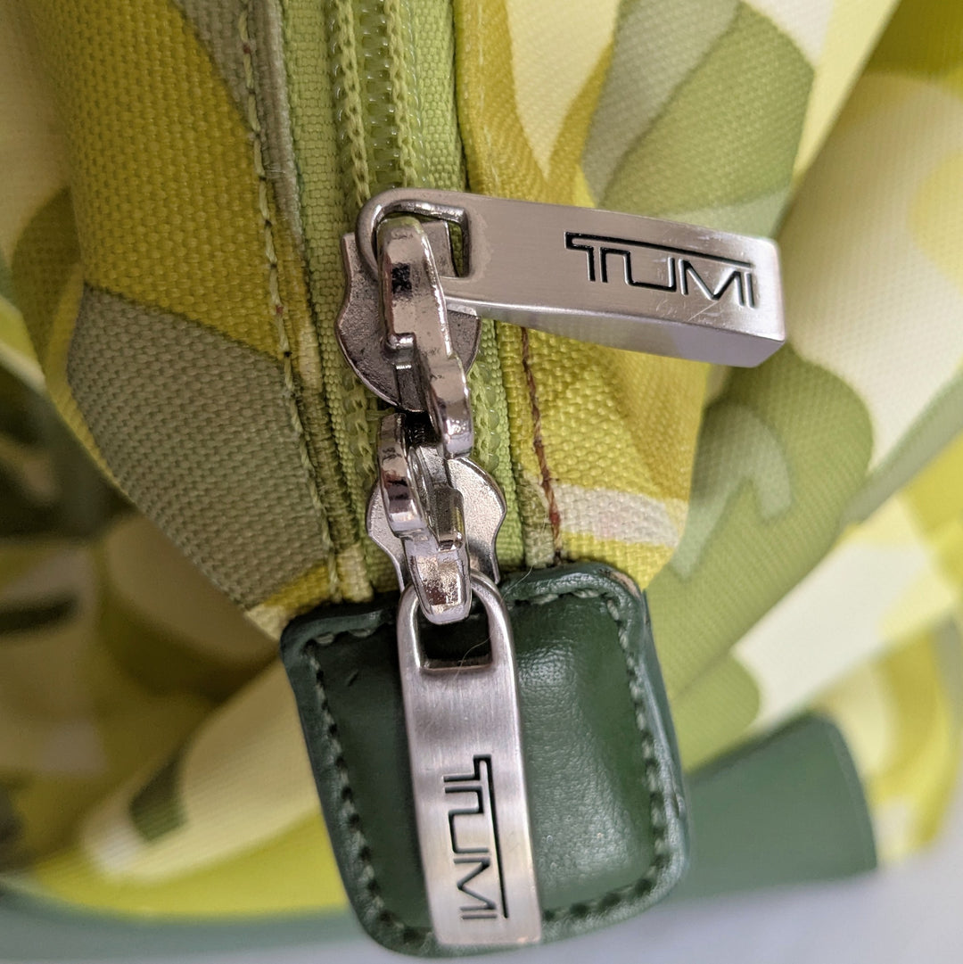 Tumi Canvas and Leather Weekend Bag