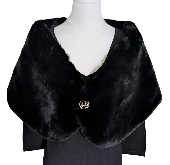 Christian Lacroix Faux Fur Wrap