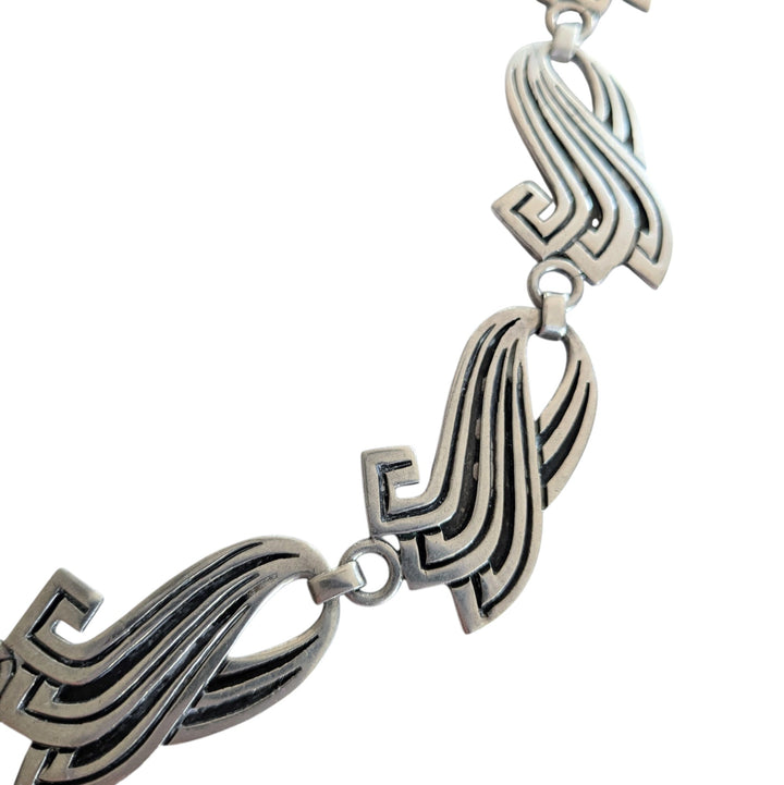La Cucarocha Taxco Mexican Sterling Silver Necklace