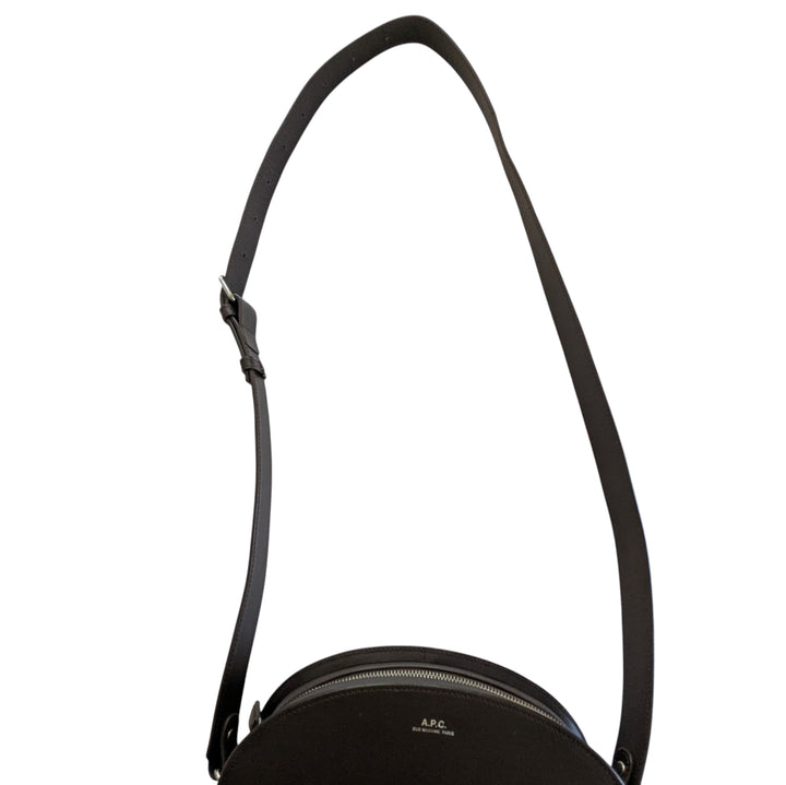 A.P.C. Leather Demi Lune Bag
