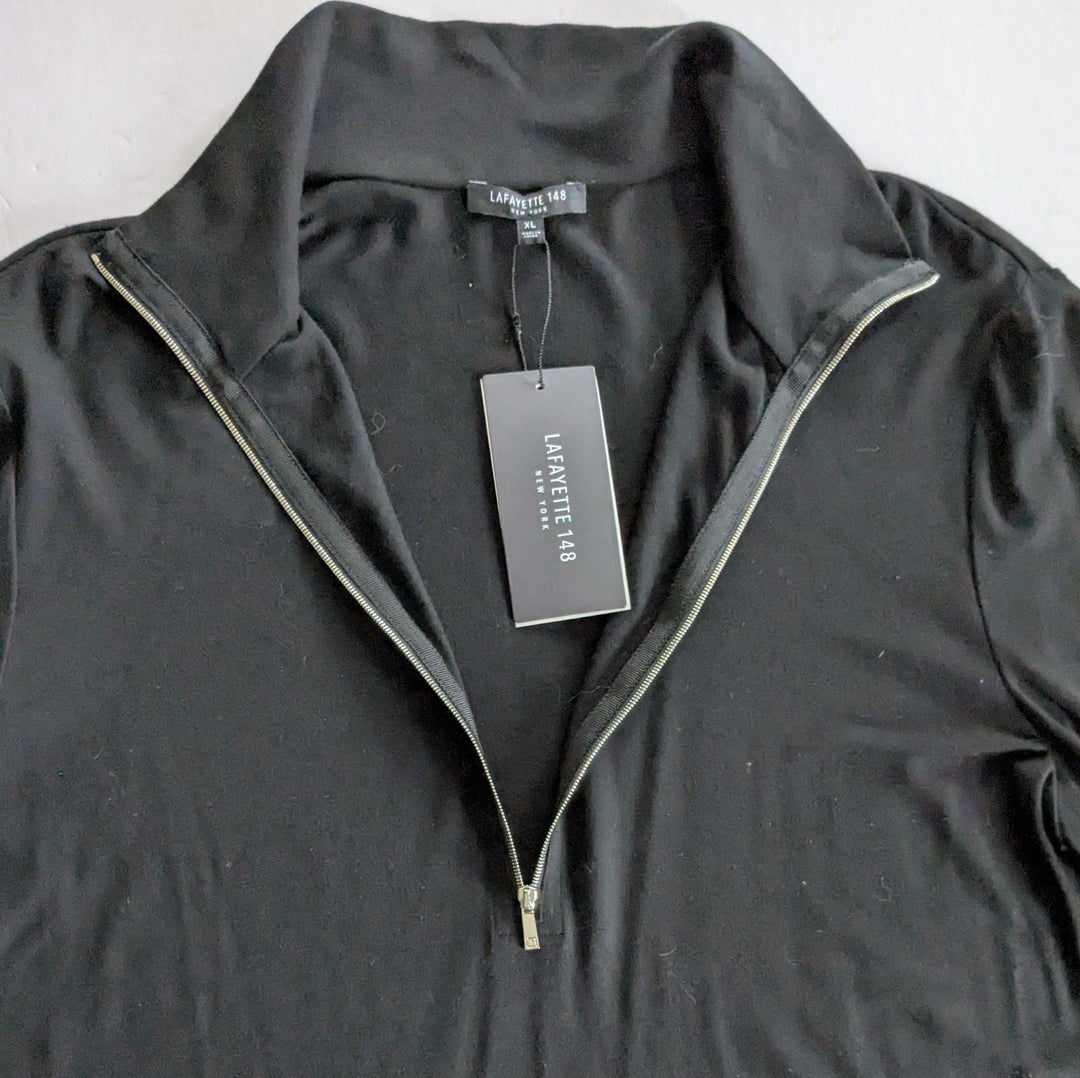 Lafayette 148 Half Zip Sweater Size XL