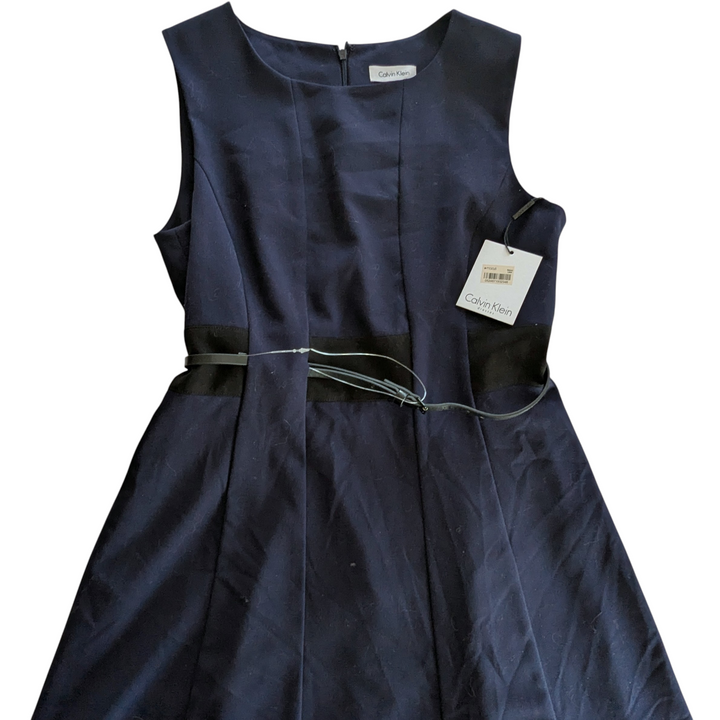 Calvin Klein Fit & Flare Dress Size 10 NWT