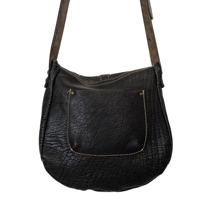 Patricia Nash Leather Saddle Bag