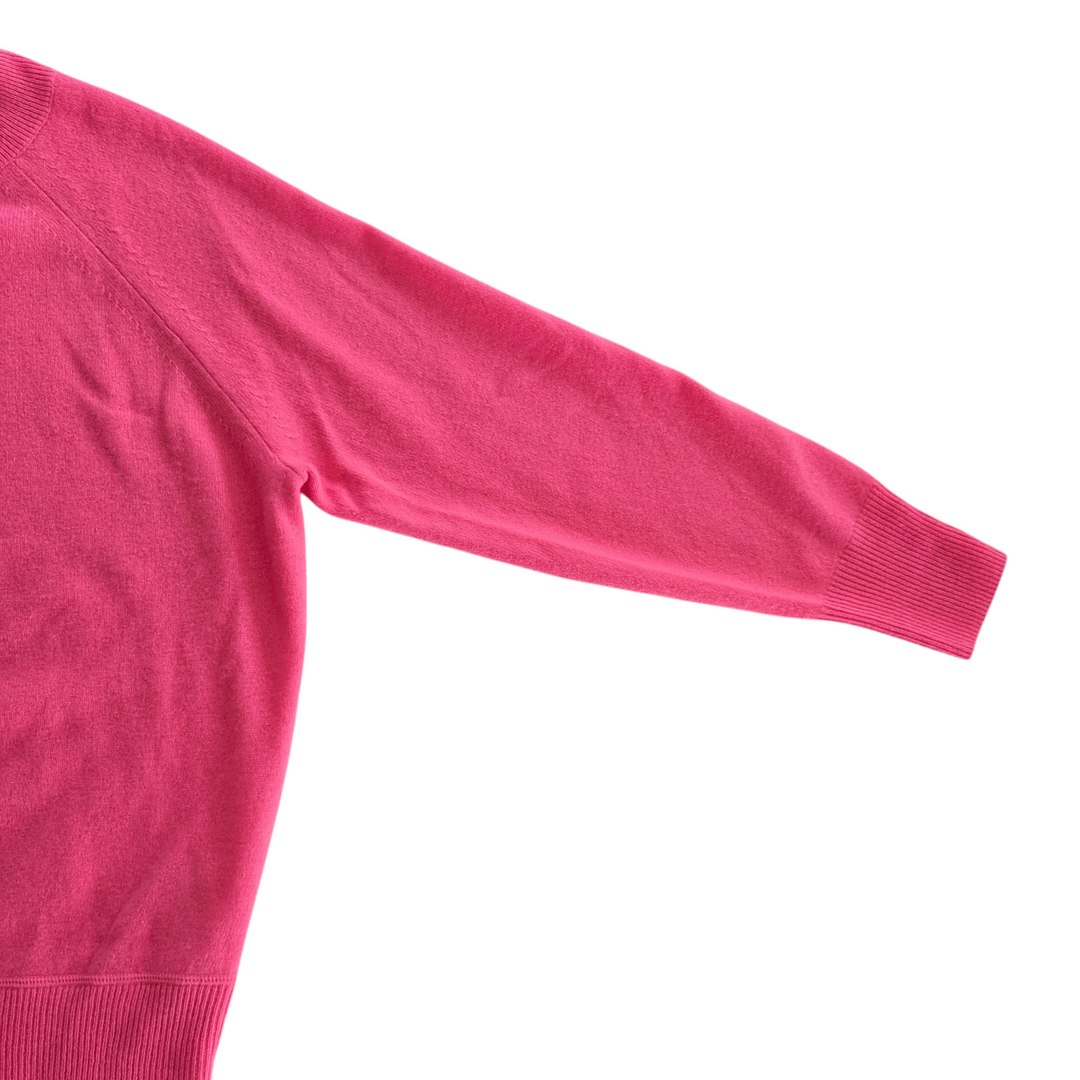 J. Crew Neon Pink Cashmere Sweater Size XS