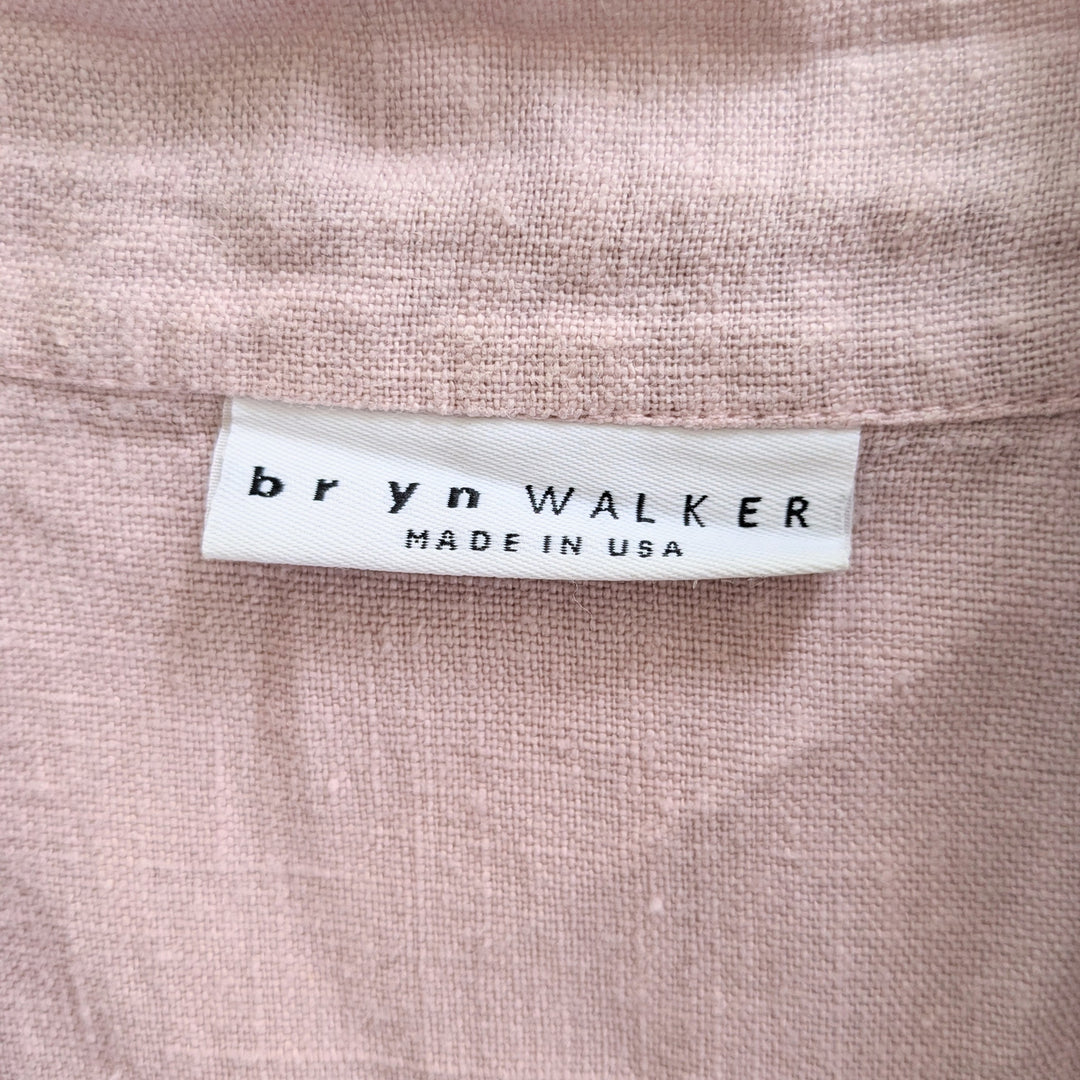 Bryn Walker Linen Wrap Vest Size XS