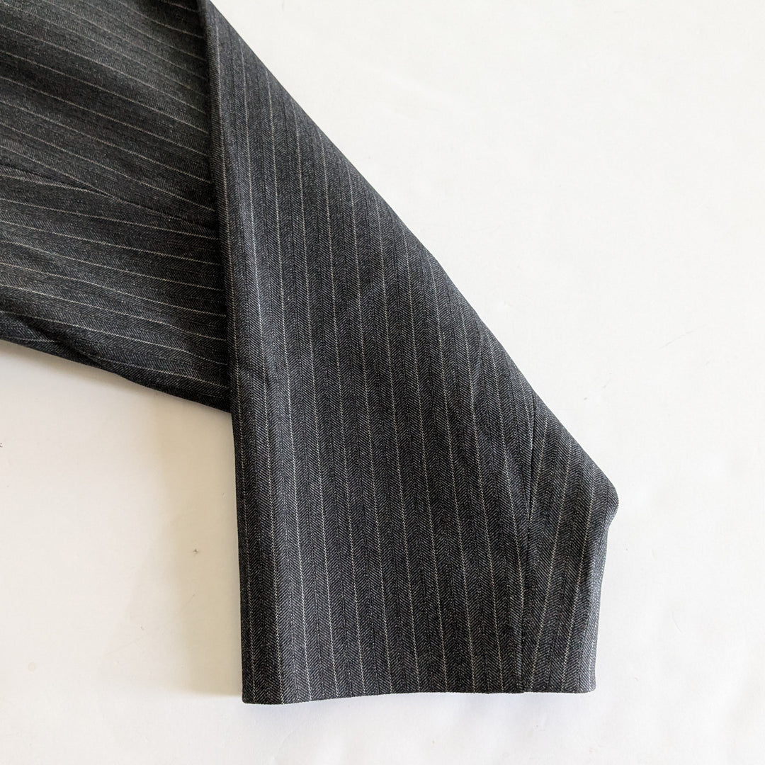 Maree Pour Toi Pinstripe Blazer with Applique Size 16