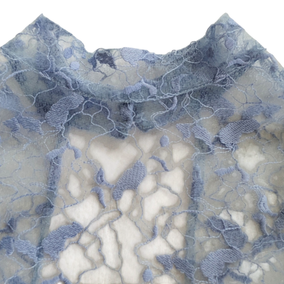 Elonquii Back Tie Lace Blouse Size 20