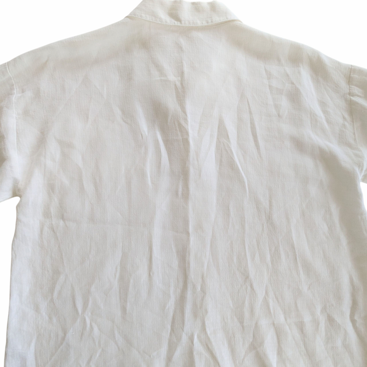 Eileen Fisher Linen Blend Top Size Large