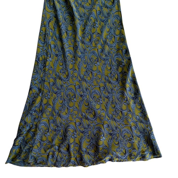 Tova-Celine Silk Vintage Midi Dress Size Large