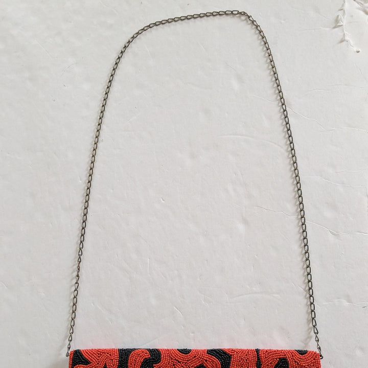 Akira Black Label Brighid Beaded Clutch