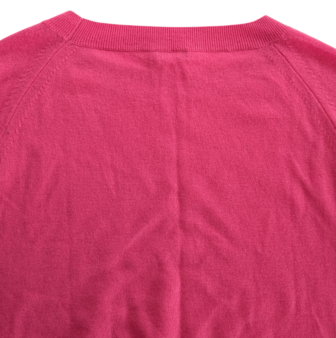 J. Crew Neon Pink Cashmere Sweater Size XS