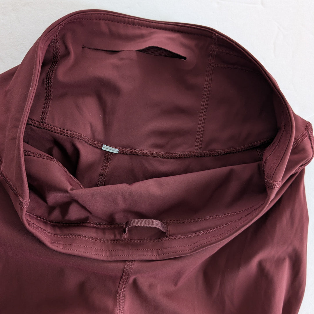 Lululemon Burgundy Leggings Size 10
