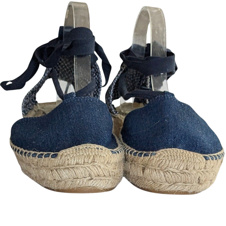 Soludos Denim Espadrilles Size 10