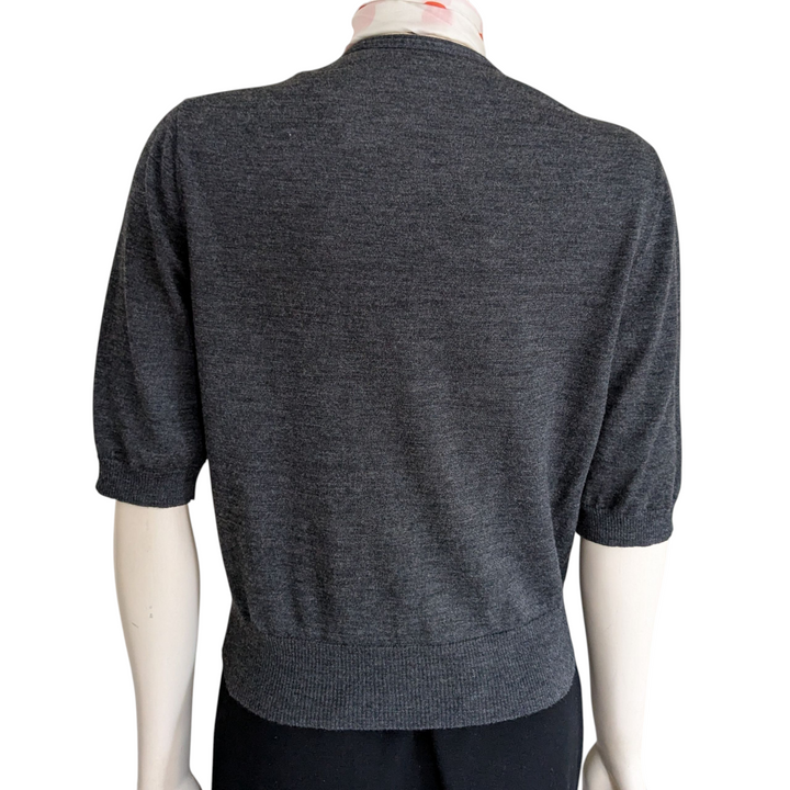 Lafayette 148 Short Sleeve Cardigan Size Large