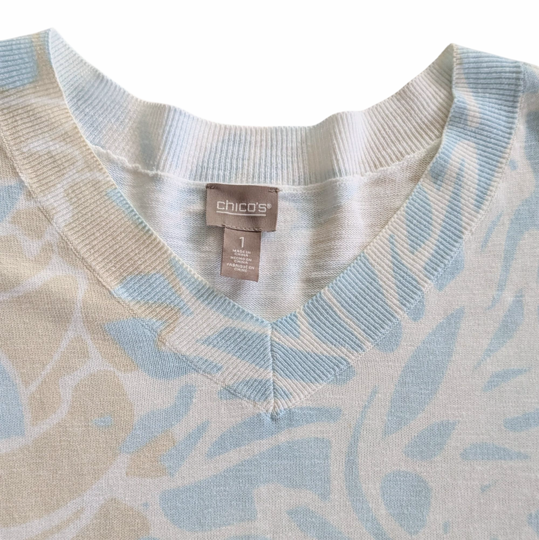 Chico's Tunic Sweater Size Medium