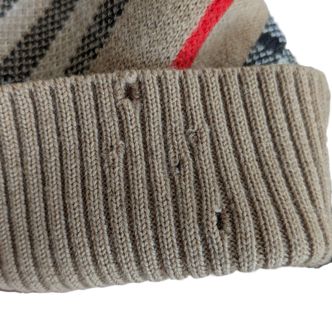 Burberry Long Plaid Cardigan Size Medium