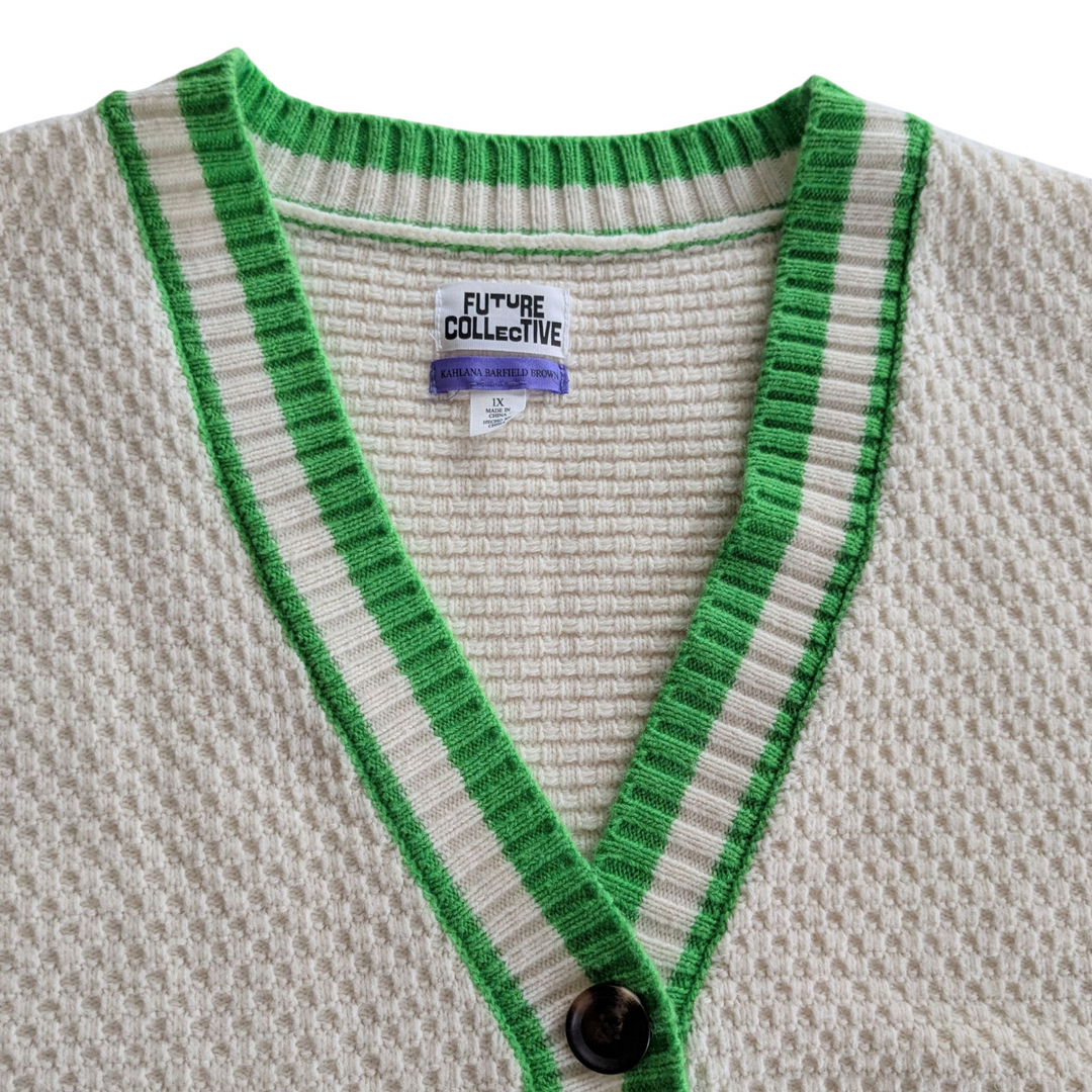 Future Collective Varsity Sweater Size 1X