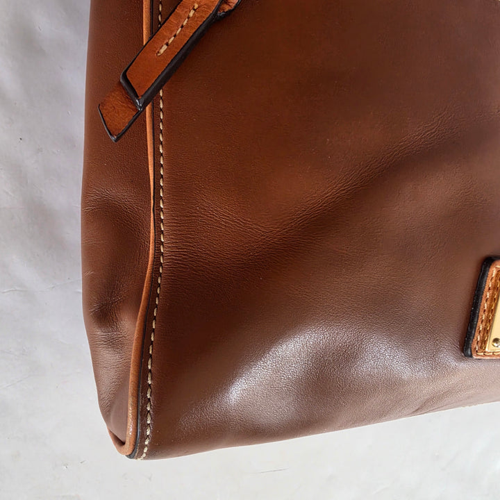 Dooney & Bourke Brown Leather Crossbody