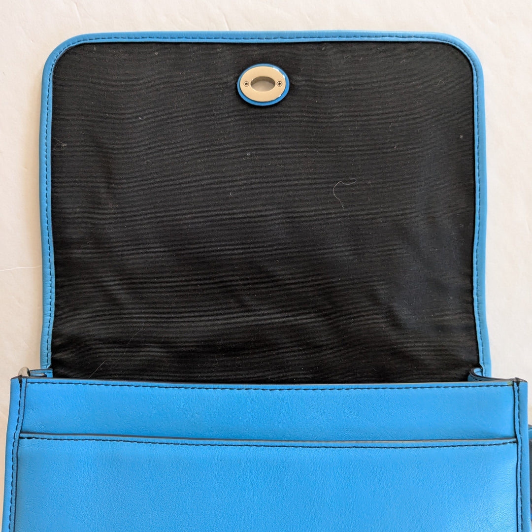Coach Blue Leather Crossbody