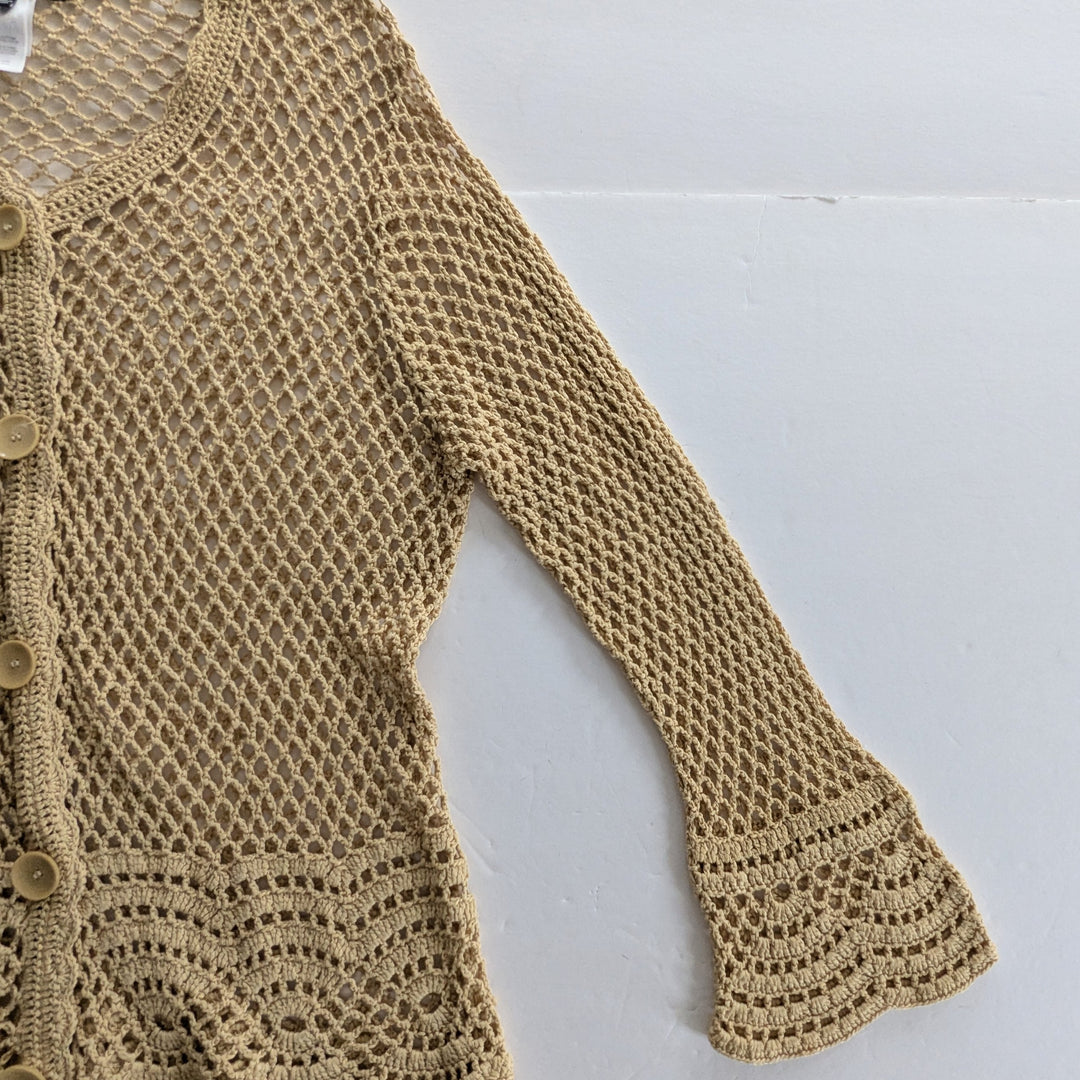 Jones New York Open Weave Cardigan Size 0X