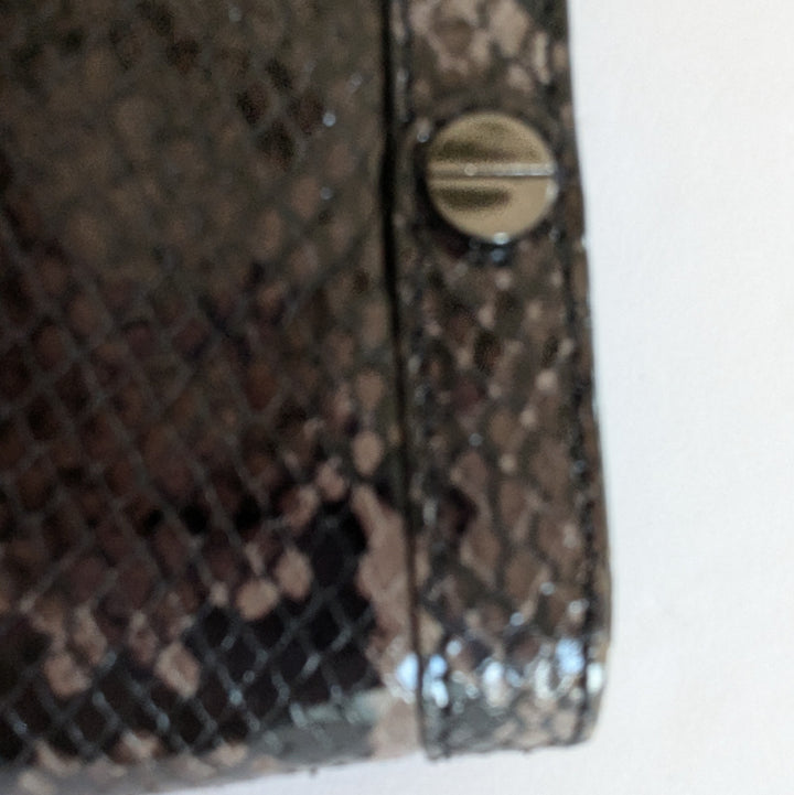 Alexis Hudson Reptile Print Leather Crossbody