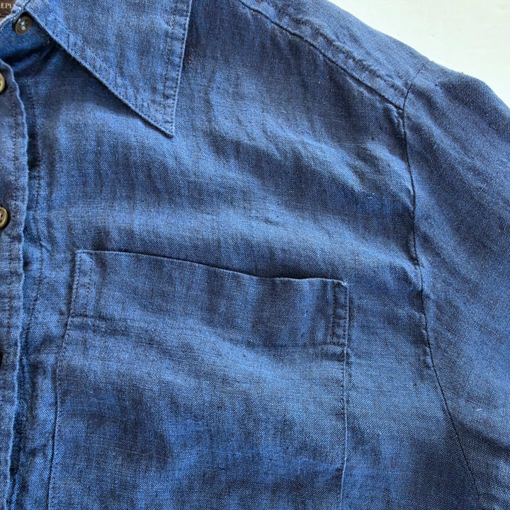 Banana Republic Linen Shirt Size XSP