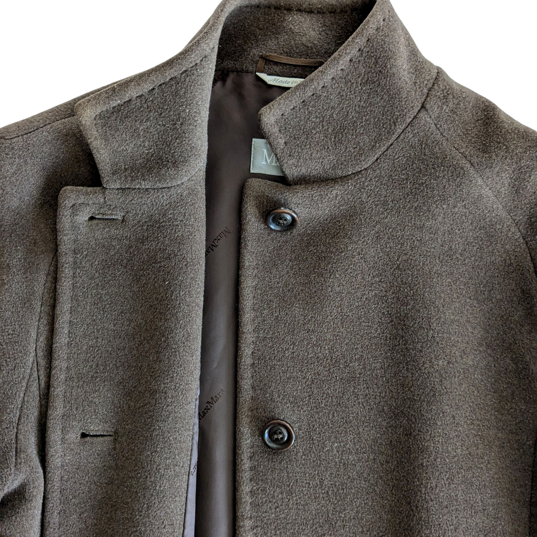 MaxMara Long Wool Coat Size 14