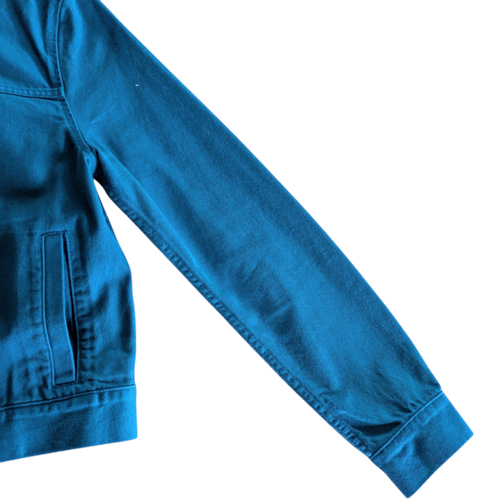 COS Bright Blue Denim Jacket Size Small
