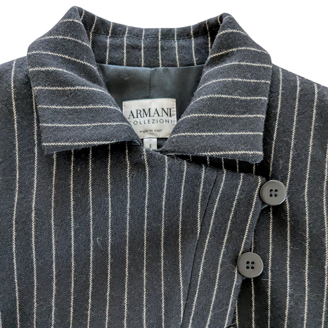 Armani Collezzioni Pin Stripe Suit Size 2