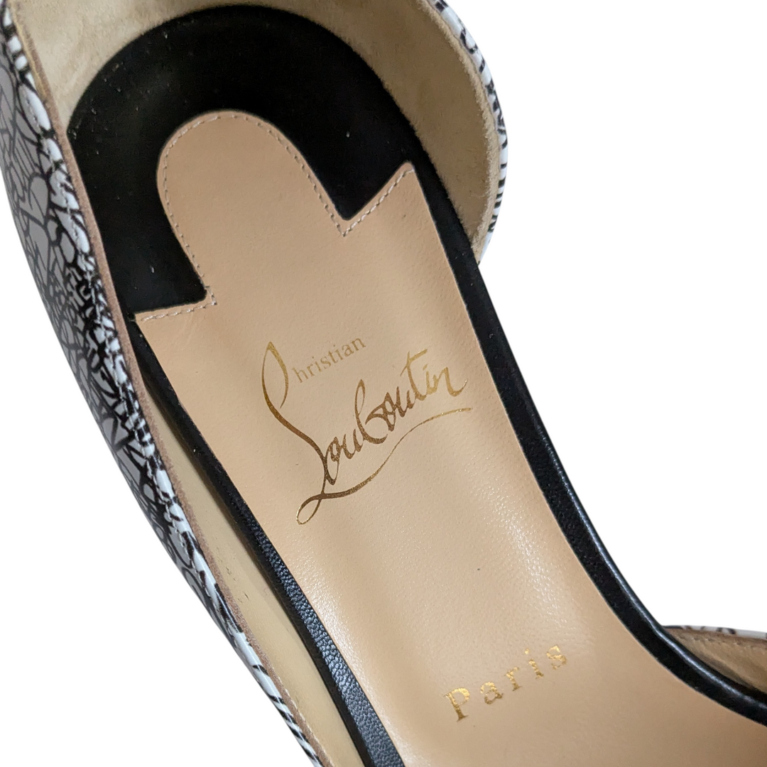 Christian Louboutin Iriza 70 D'Orsay Pumps Size 39.5