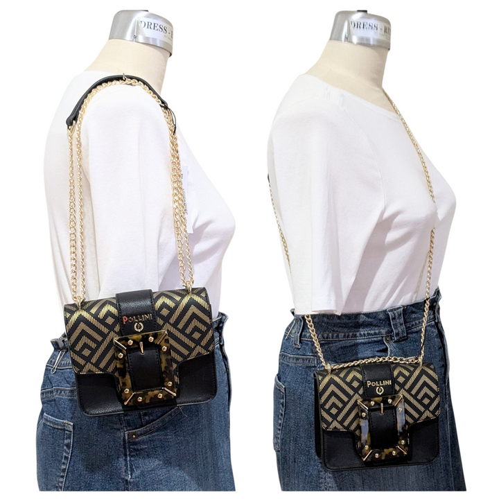 Pollini Mini Convertible Crossbody