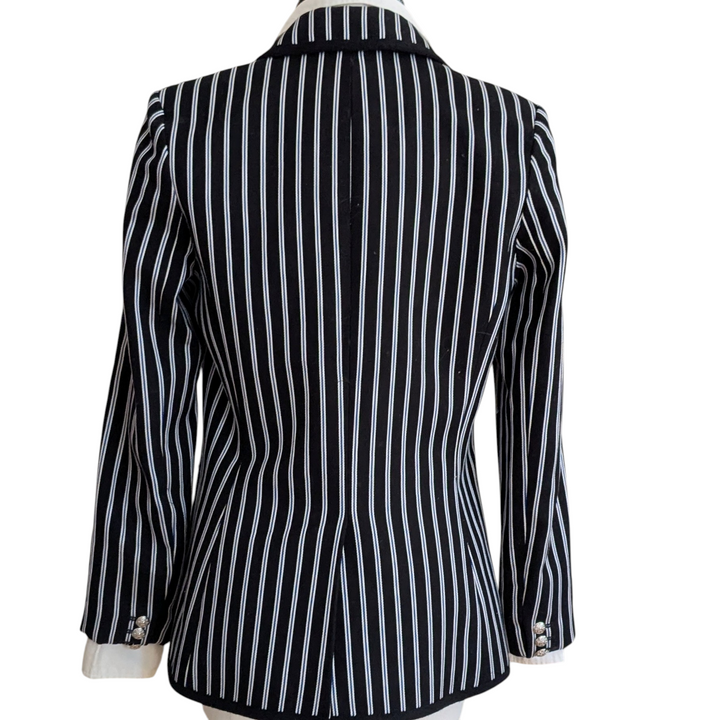 Veronica Beard Striped Cotton Blazer Size 8
