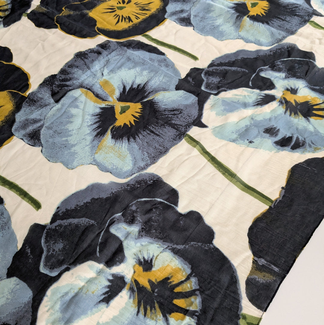 One Hundred Stars Oversized Floral Scarf